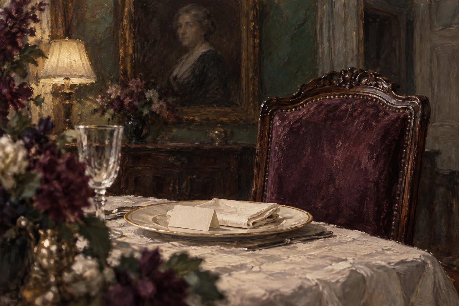 The Ninth Place at Supper illustrated cover